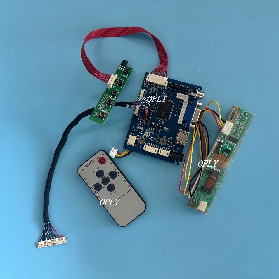 Controller board HDMI-compatible AV VGA Kit for B154EW01 V9 B154EW01 V8 B154EW01 1280×800  15.4inch 30pin 1 CCFL LCD panel DIY