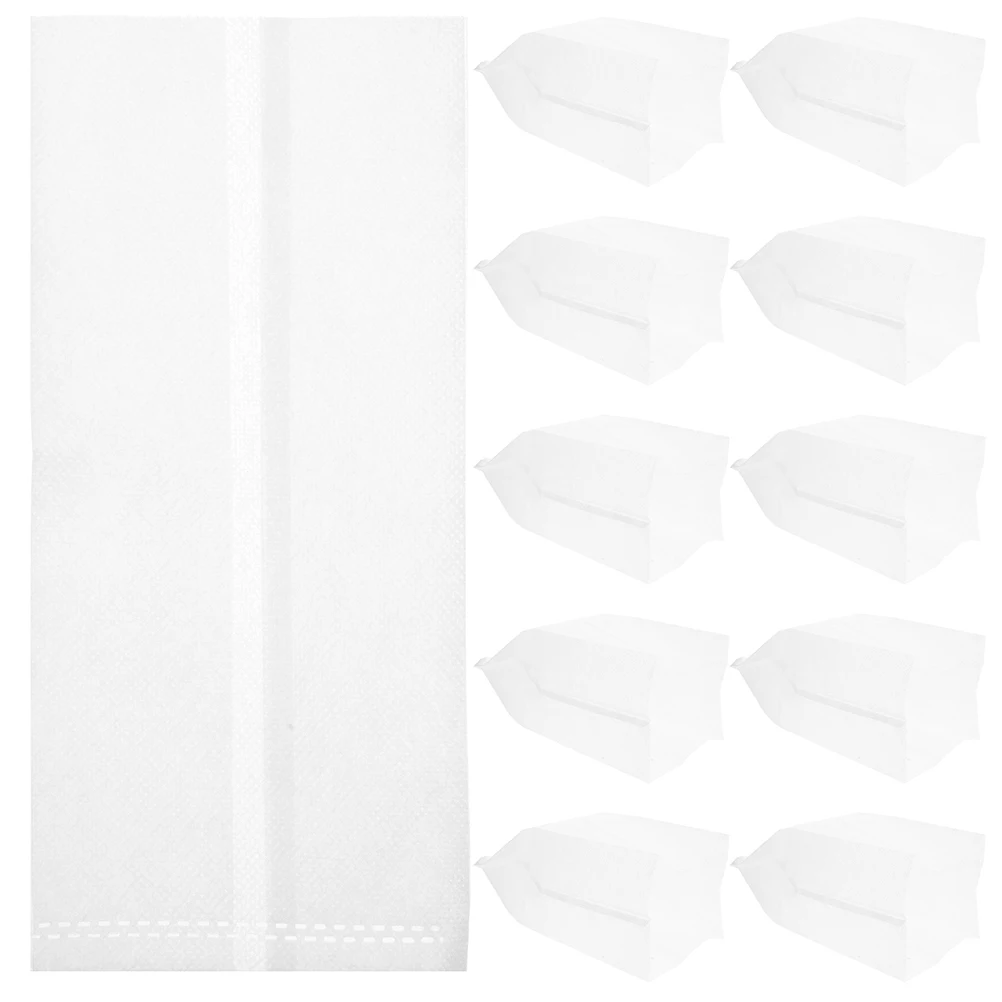 

100Pcs Nursery Growing Bags Biodegradable Non-Woven Fabric Plant Grow Bags for Root Development Vegetable Flower Cultivation