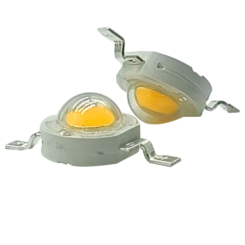High power LED Lamp bead Chips Warm white 3500K Neutral white4500K White 6000K  high light bulb lights 3w100PCS