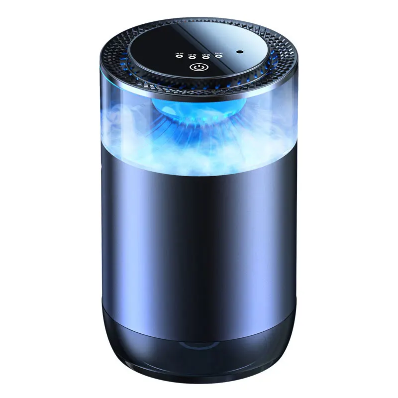 2026 New Fashion Smart Car Air Freshener Adjustable Intensity Car Aroma Diffuser Cloud Mist Night Light for Automotive Interior