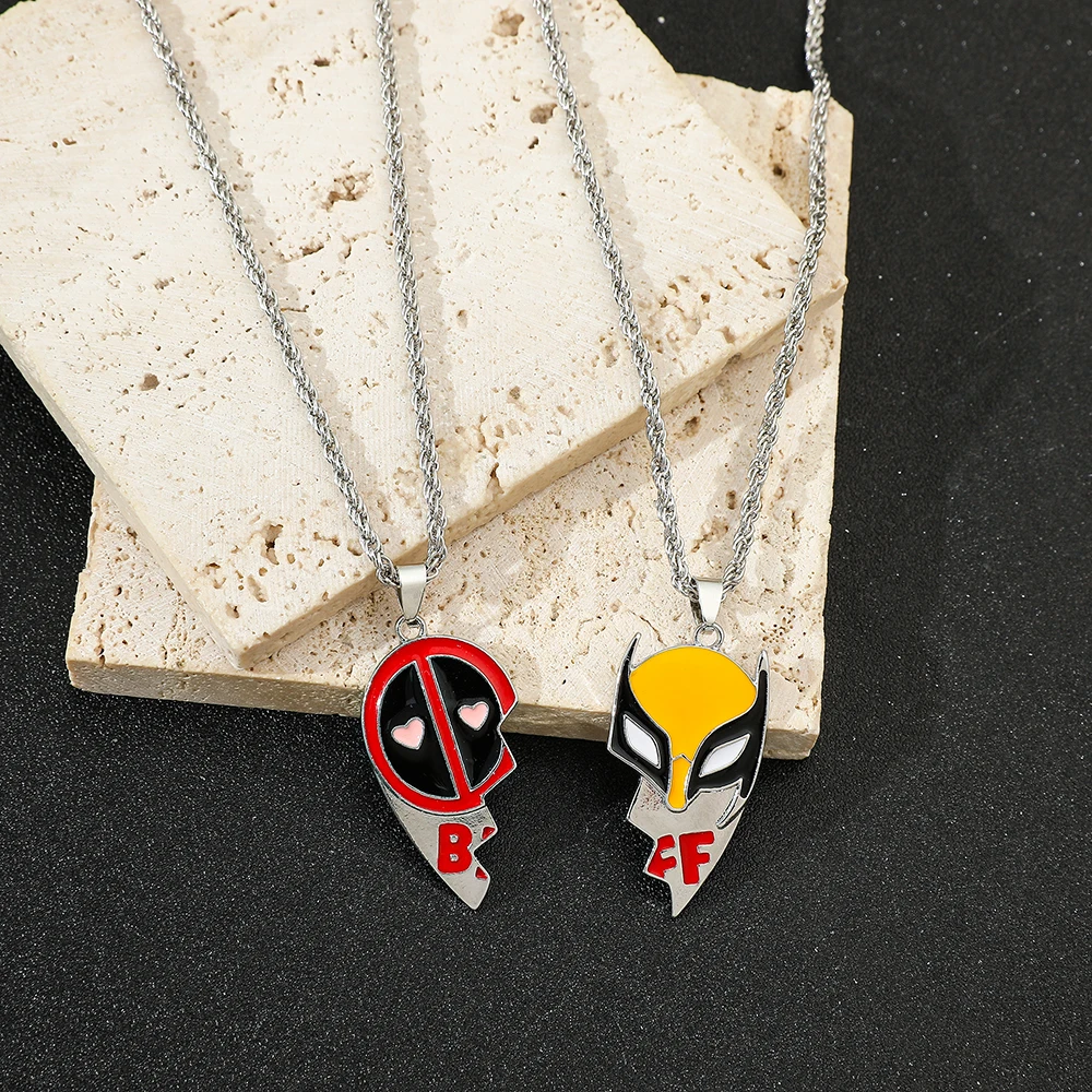 2pcs Deadpool Wolverine Heart- - Model Kit Accessories 评论和价格