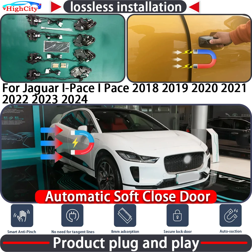 

Closing Door Lock Actuator for Jaguar I-Pace I Pace 2018 2019 2020 2021 2022 2023 2024 Soft Close Power Latch System Auto