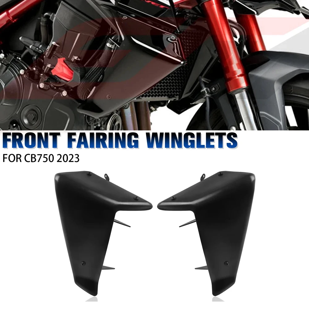 

Motorcycle Front Wing Spoiler For Honda CB750 HORNET CB 750 2023-2025 Aerodynamic Naked Winglet Deflector Downforce Spoilers