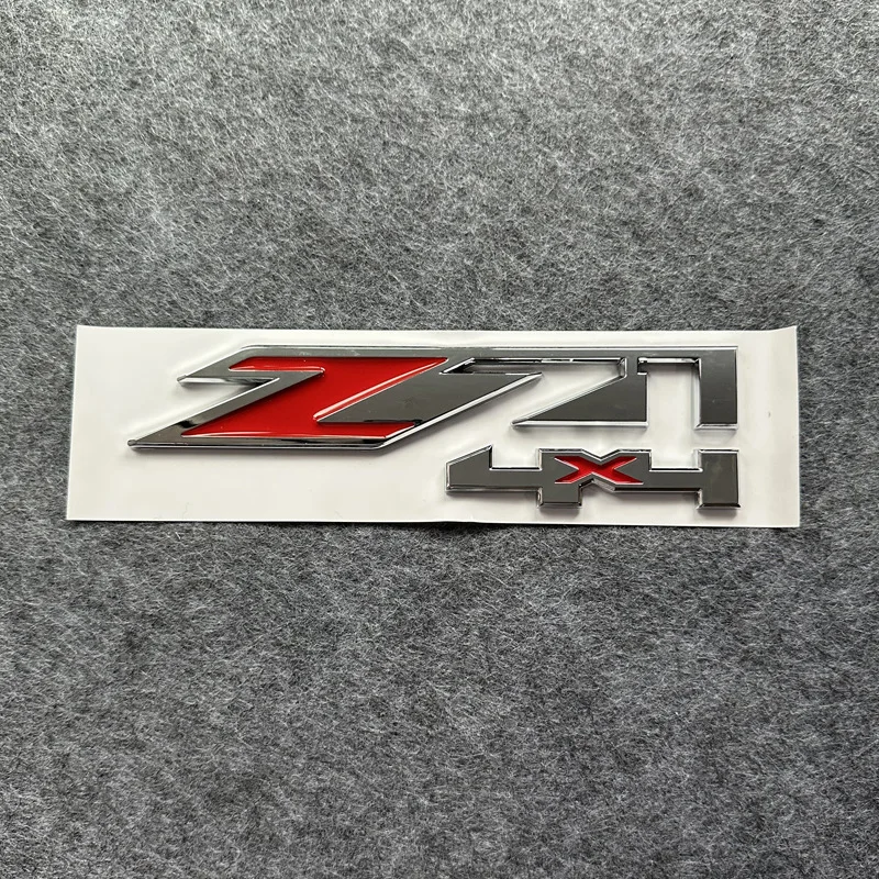ONE  PIECE  POP SELLING MARKET  CAR STYLING   3D Z71 4*4 ABS Emblems Side Decals Badges Compatible with  Z71 Parts CAR STICKER