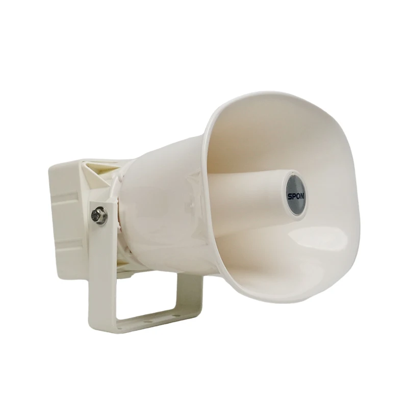 

20W IP 65 Outdoor Weatherproof Loud Horn Speaker Built in Microphone for pa System Communication Horn Speaker