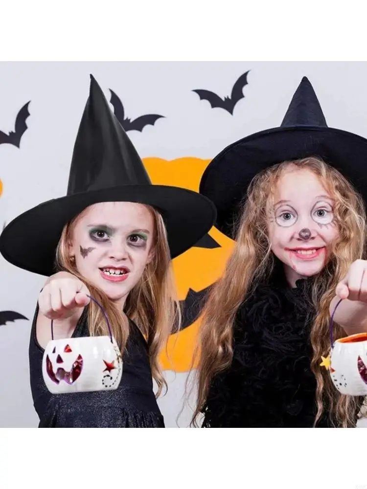 

10 шт. изысканные подвесные шляпы ведьмы, потолочные драпировки, элегантное украшение, идеально подходящее для офисных подарок