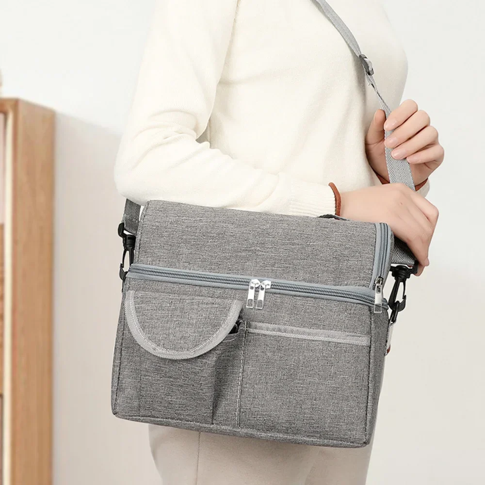 

Двухслойная изоляционная сумка, сумка для мамы, молокоотсос для хранения, охладитель для беременных, двухслойная изоляция, сохранение свежего детского питания