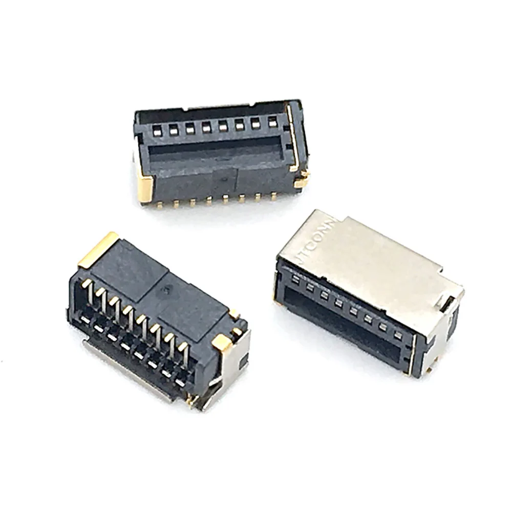 10/50Pcs Mini-Short  TF card holder Connector Socket Push in Pull Out Type Micro SD TranFlash Adapter H=5.5mm