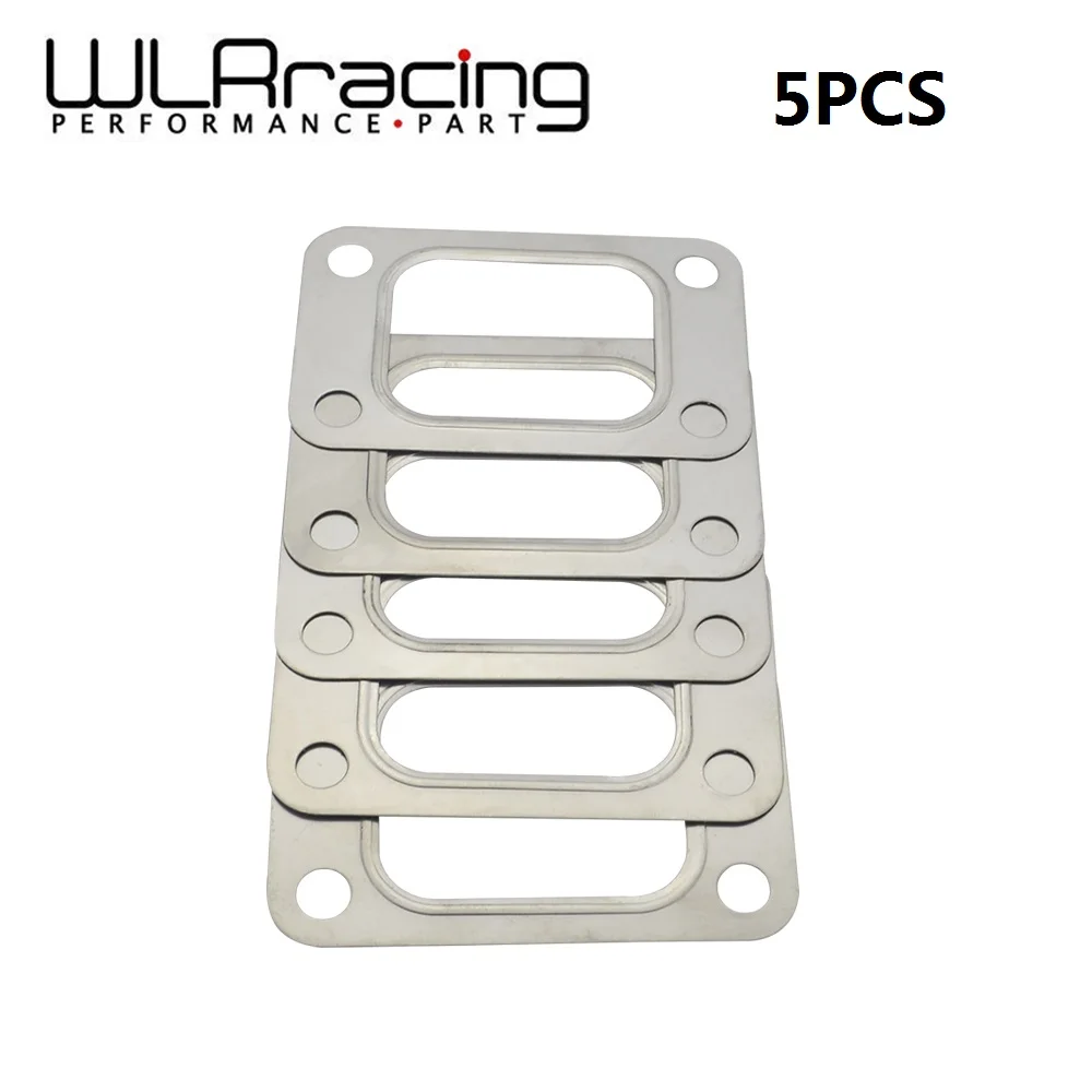 WLR RACING - 5pcs(lot) Turbo Turbine Inlet Stainless Steel304 Gasket For T25 T28 HQ turbo inlet gasket WLR4802