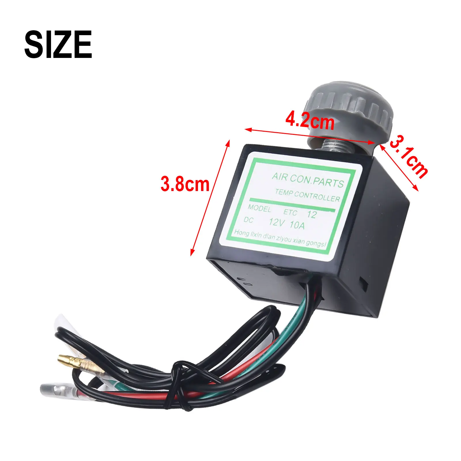12V 10A Automotive Thermostat Switch For Air Conditioner Temperature Control In Passenger And Commercial Vehicles