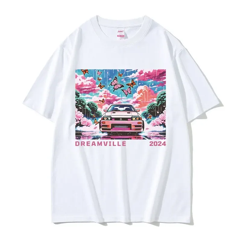 Rapper J. Cole Dreamville Festival 2024 Graphic T-shirt Men Women Hip Hop Fashion Vintage T-shirts Male Summer Oversized Tshirt