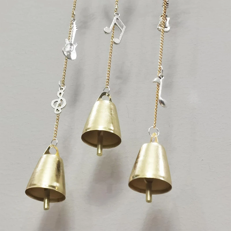 MAKE-campanas de bruja, colgadores de puerta de protección, campanas de viento de bruja, campanas de bruja colgantes, decoración de campanas de viento de ratán hechas a mano