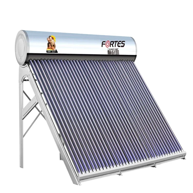 100L 200L 300L Non-Pressurized Solar Water Heater System For Home or Commercial