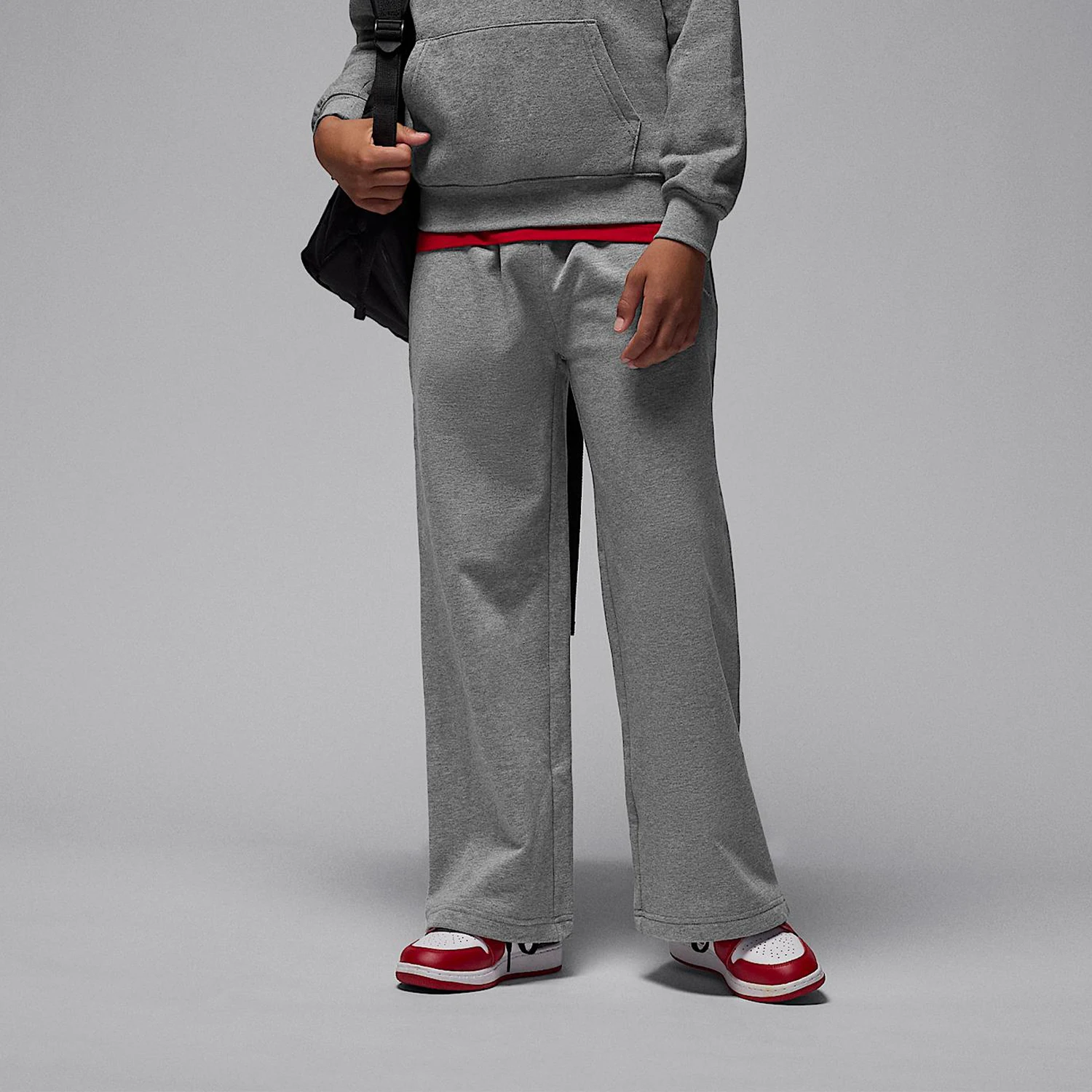 

Оригинальные повседневные трикотажные брюки прямого кроя для детей Nike JORDAN IQ2791-091