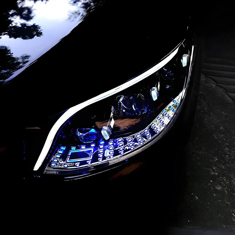 For Benz Sprinter W907 2018-2023 Upgrade Modified New S Headlights Assembly Auto LED Projector Lens Plug and Play Accessories