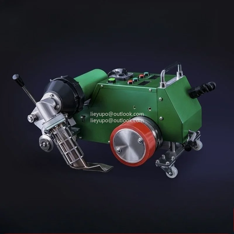 Banner Welder PVC Membrane Tarpaulin Automatic Walking Heat Sealing Welding Machine Advertising Cloth Film Splicing 30MM