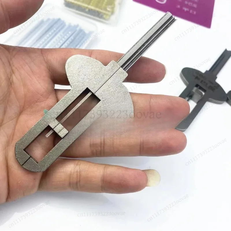 Df Soft Hard Tinfoil Positioning Pusher Flat Mouth Tool One Step Open Close Positioning Aid Caba Compatible