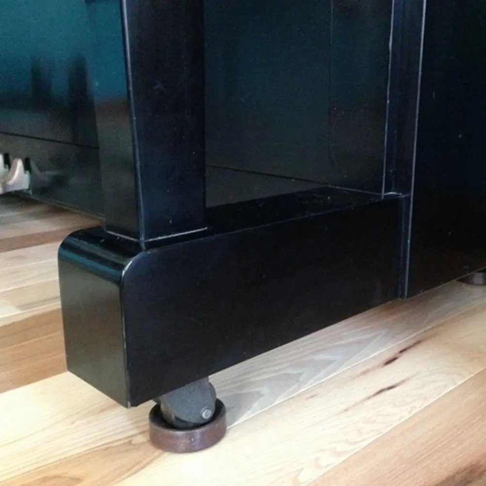 

10pcs Non-slip Floor Protector Mats Anti-skid Furniture Pads Piano Caster Cups Leg Caps Shockproof Thick Piano Foot Pads For