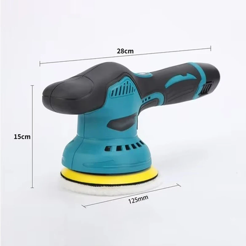 12V Polishing Machine Automotive Beauty Lithium Electric Waxing Mechanical Dynamic Sanding Machines Polisher Power Tools