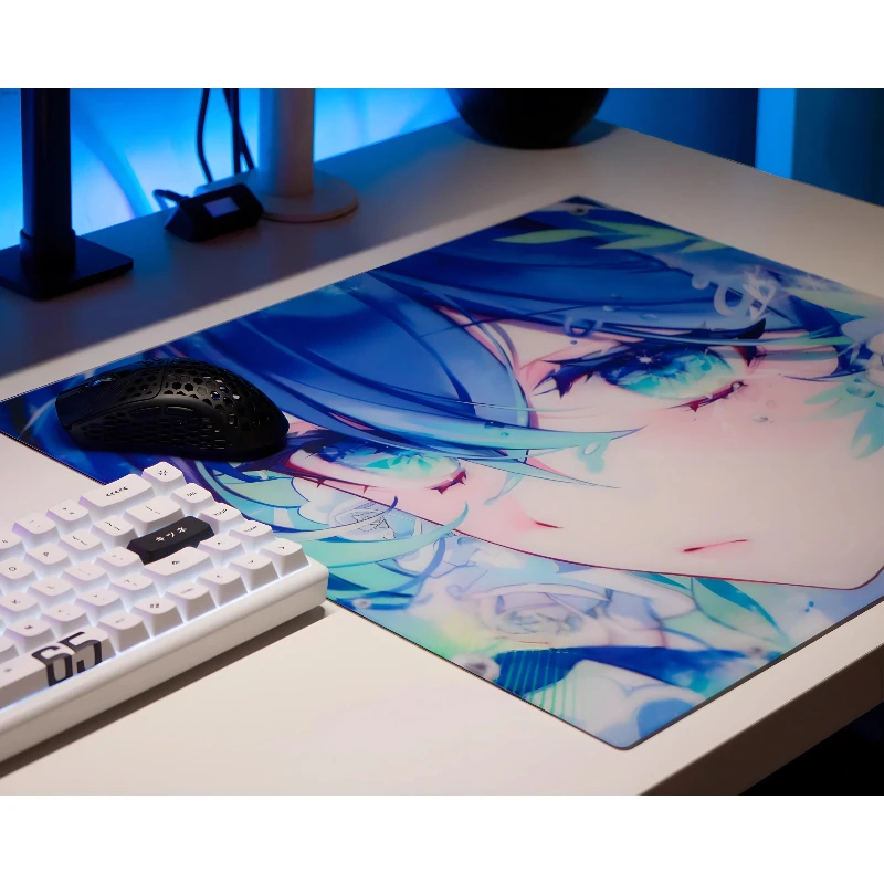 لوحة الماوس نسخة الإصدار 490x430 مللي متر المغلفة الرياضة الإلكترونية الزجاج أنيمي Deskmat لوحة ماوس للألعاب ألعاب مكتب حامي ملحقات الكمبيوتر هدية