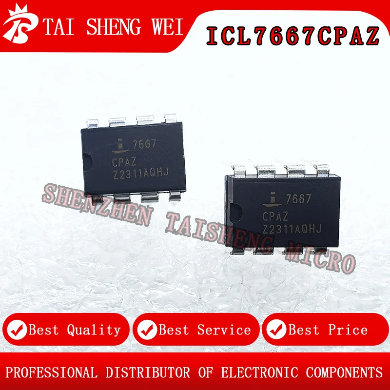 

10 шт. новый 7667CPA 7667CPAZ ICL7667CPAZ мостовой драйвер с принтом 7667 микросхема