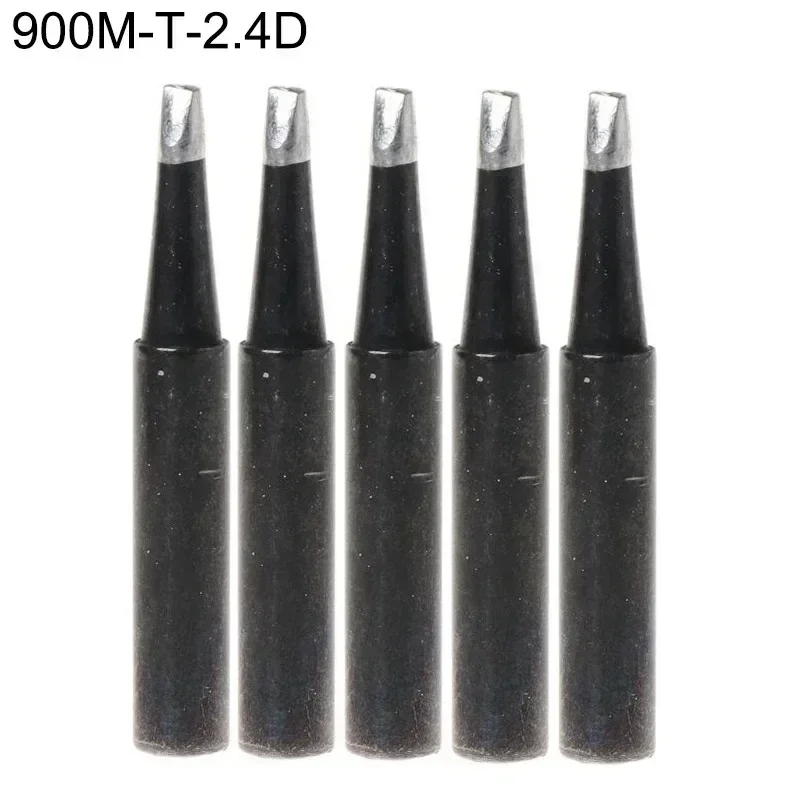 

5PCS Solder Soldering Iron Welding Tips 900M-T Lead Free For Saike 936 852d+ 909D 900M-T Series Soldering Iron Head Tips