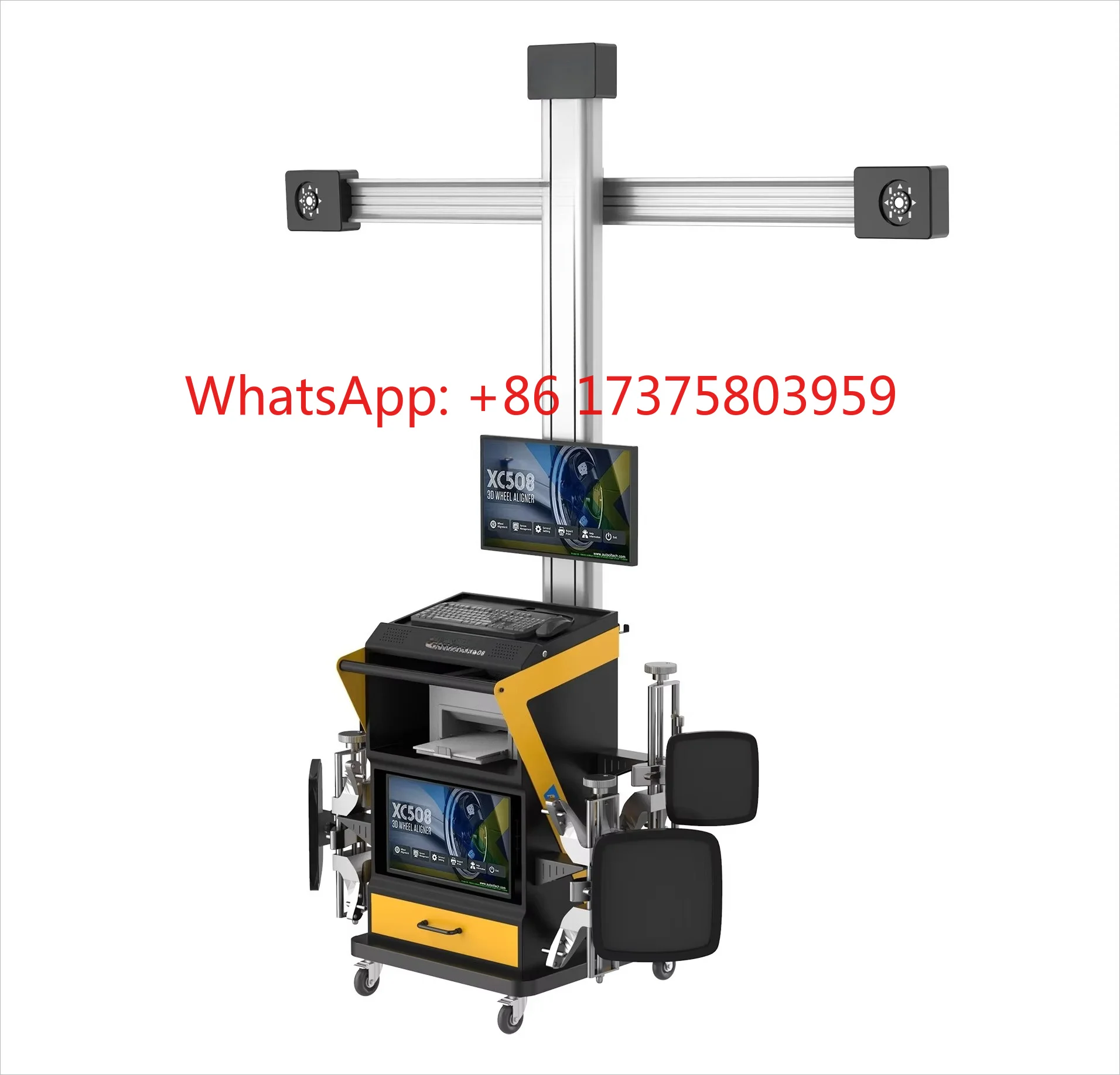 Official OEM XC508 Hd Display Automotive Car Wheel Alignment Machine 3D Wheel Aligner ToolsWheel Adjustment Auto Trace