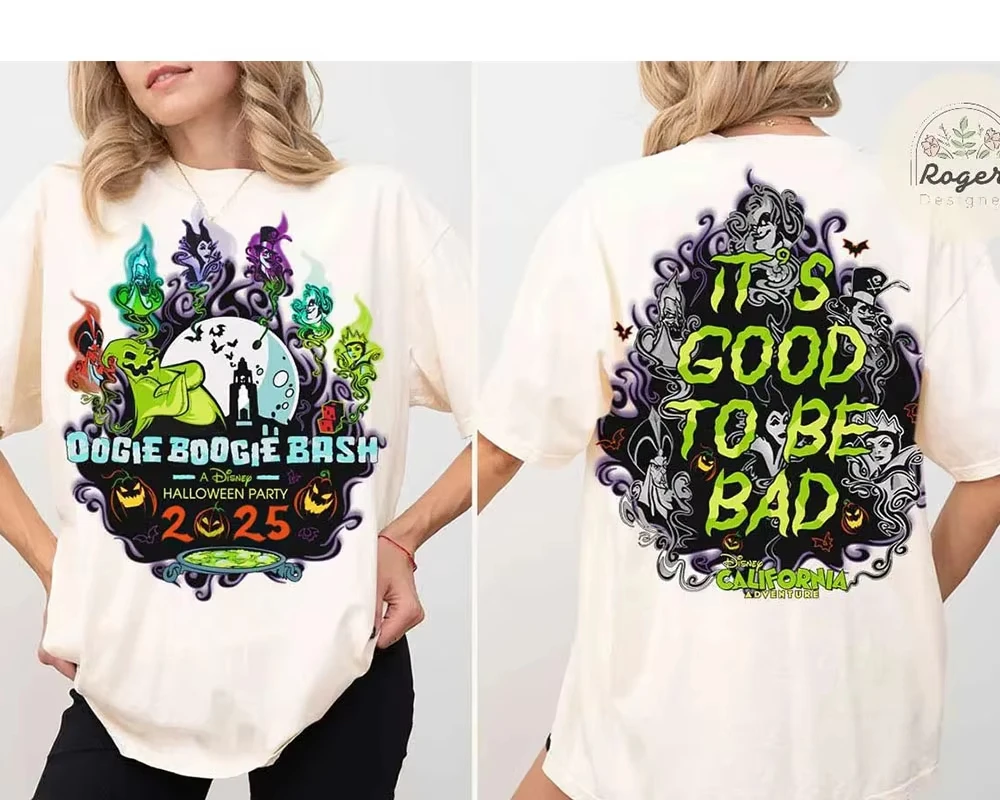 

Halloween Horror Anime Creative Printing T-shirt Summer New Disney Ladies Plus Size Y2K Holiday Gift Loose Short-sleeved Top