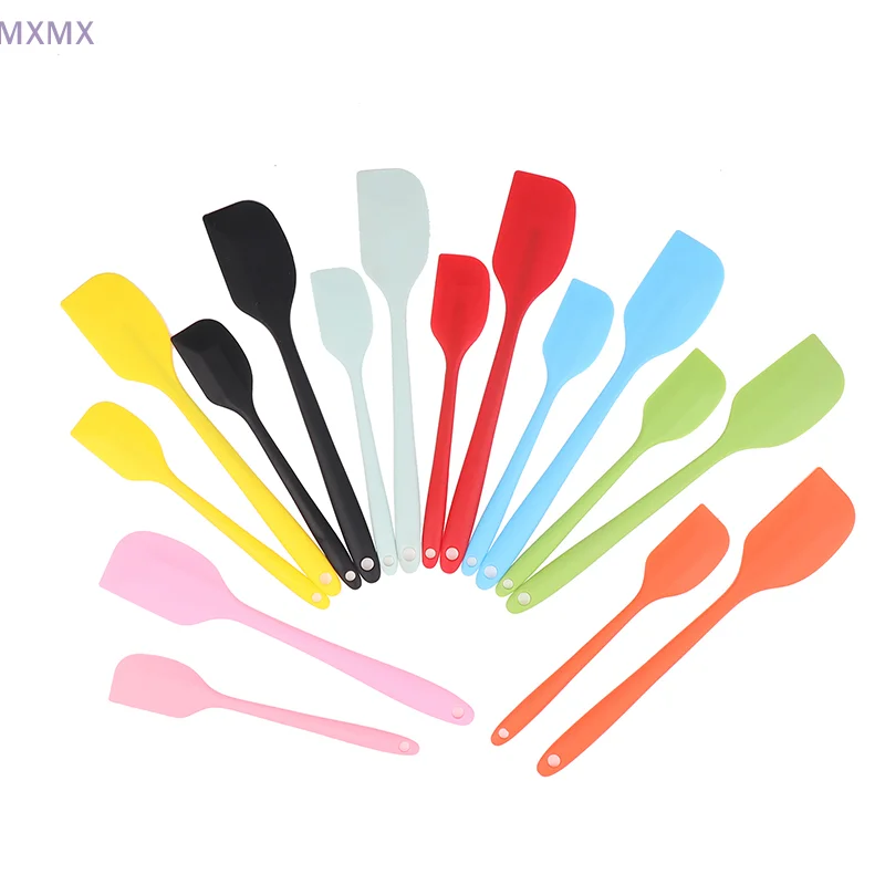 {MX} 2 Pz/set Spatola In Silicone Torta Crema Strumento di Miscelazione Antiaderente Burro Raschietto Spalmatore Di Cioccolato Più Liscio Cottura Della Cucina