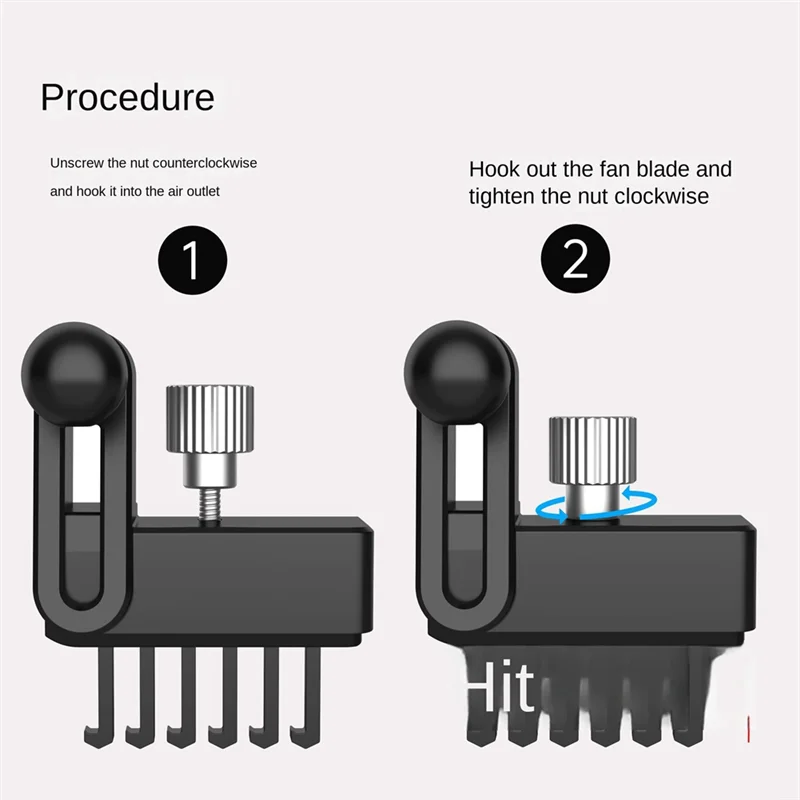 حامل هاتف بمنفذ هواء السيارة، حامل هاتف محمول قابل للتعديل وقابل للتعديل، حامل هاتف محمول مغناطيسي للسيارة لـ Model3/Y