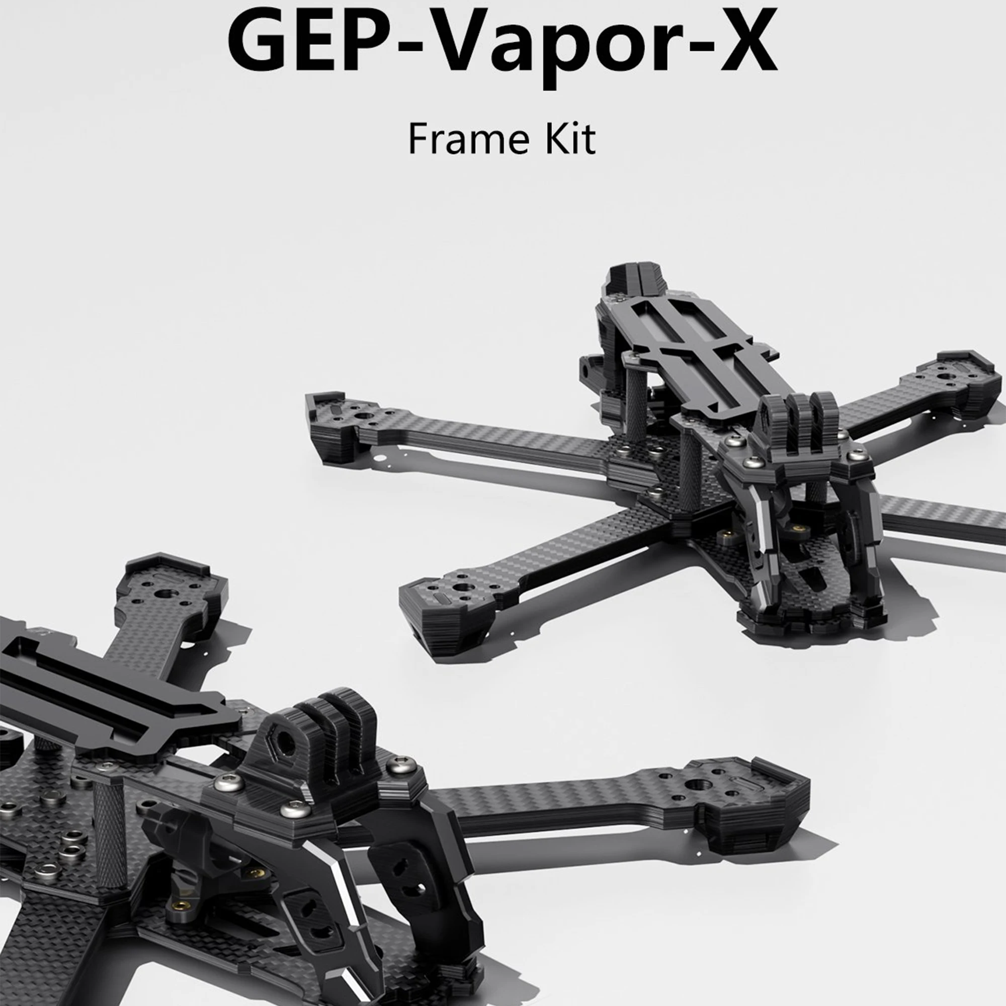 GEPRC Vapor X5/X6 FPV Drone Frame for GEP-Vapor-X5/X6 Frame for 5-6 Inch Drone DIY Assemble Double Protection