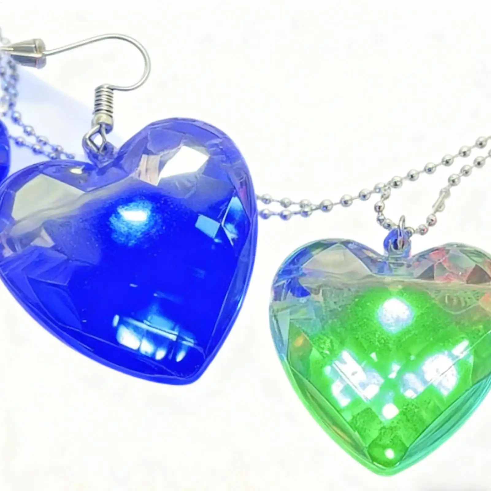 

Серьги-капли для женщин, зарядка через USB, универсальные серьги-капли с подсветкой в стиле ретро и ожерелье для дней рождения, свадьбы, рождественских свиданий