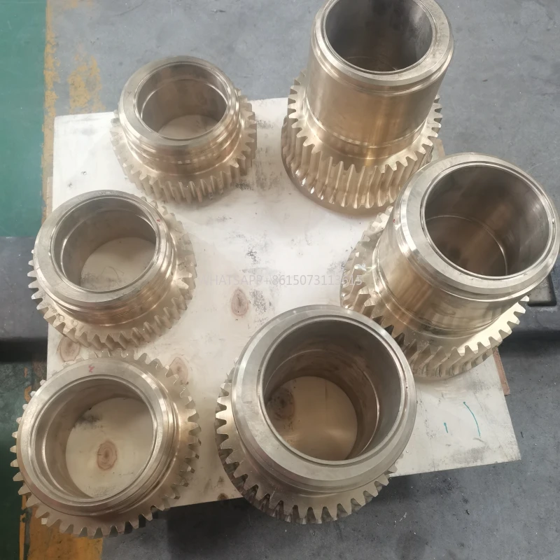 

C86300 CNC turning machined parts Cold Rolling Mill CRN-400P for Bridge Crane Accessories