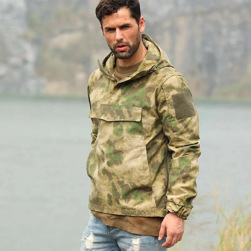 Hoodie, Sports Mountaineering Suit, Military Enthusiast Combat Breathable Military Enthusiast Style Top