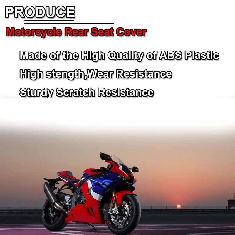 غطاء مقعد لراكبي الدراجات النارية الخلفية ، غطاء خلفي للسيارة HONDA CBR1000RR-R CBR1000 RRR 2020 2021 2022, 2023