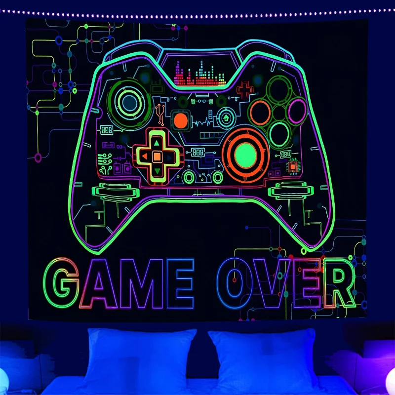 Tapeçaria de Jogos VIKAMA Neon - Esports Gaming Room avaliação e preço