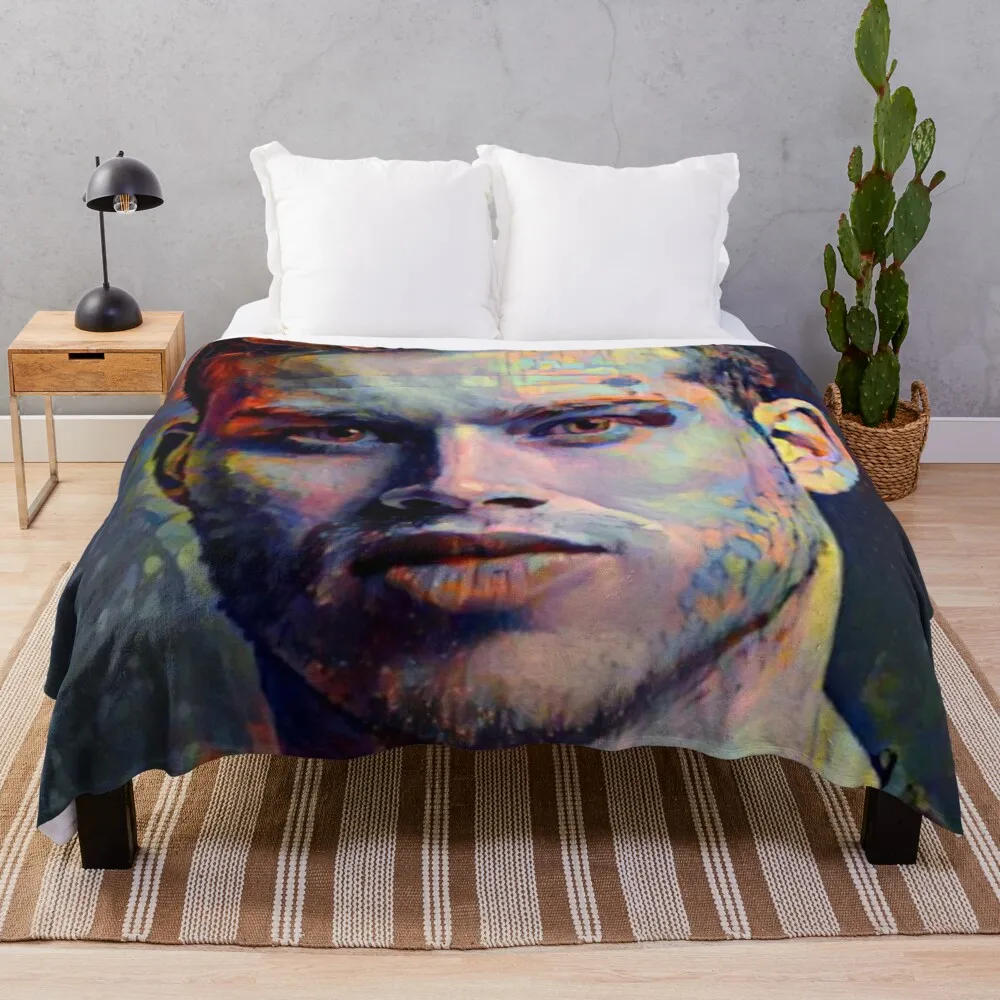 

Oliver Stark Portrait Throw Blanket Polar Blankets For Baby Blankets