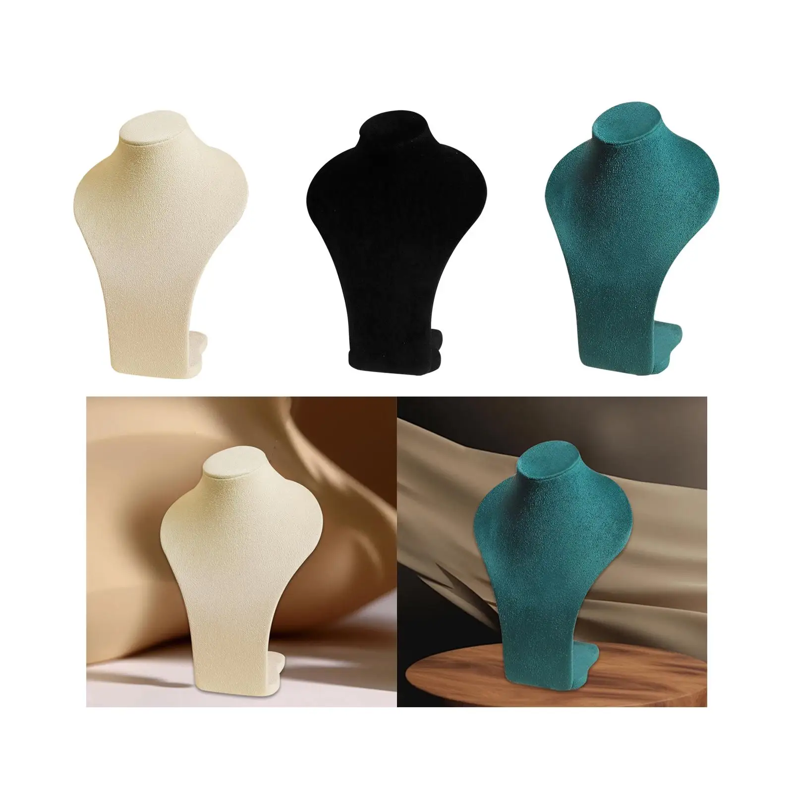 

Подставка для ожерелья, органайзер для ювелирных изделий, бюста, подставка для ювелирных изделий, манекен для дисплея ожерелья для столешницы, полок, личного использования