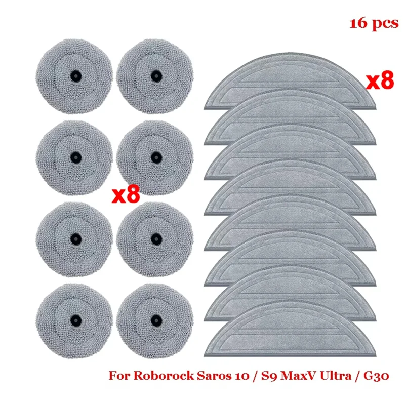 A50Q-Roborock Mop Pads Roborock S9 Maxv Ultra Mop Pads Roborock S9 Maxv Ultra Accessories