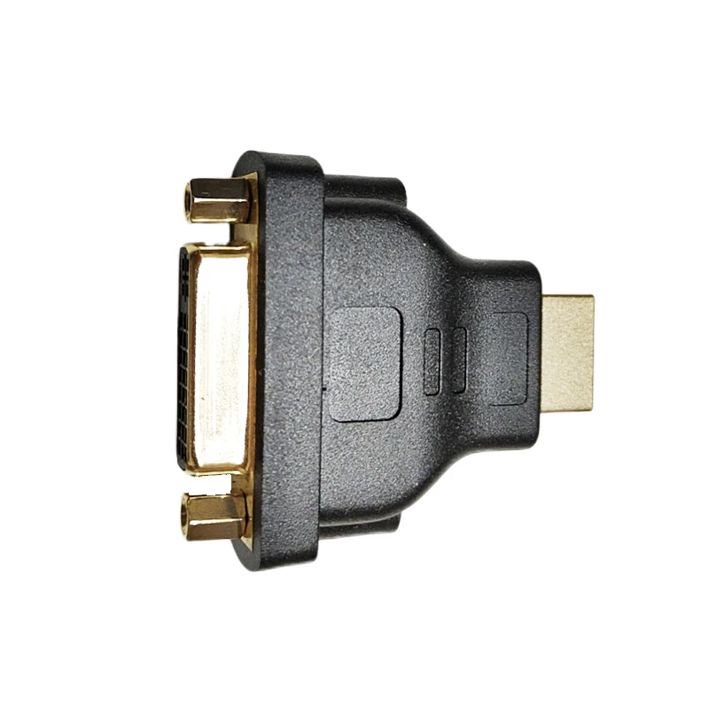 HDMI ตัวผู้ไปยัง DVI ตัวเมีย (24 + 5) อะแดปเตอร์เช่นเดสก์ท็อปโน้ตบุ๊คจอมอนิเตอร์โปรเจคเตอร์ฯลฯ