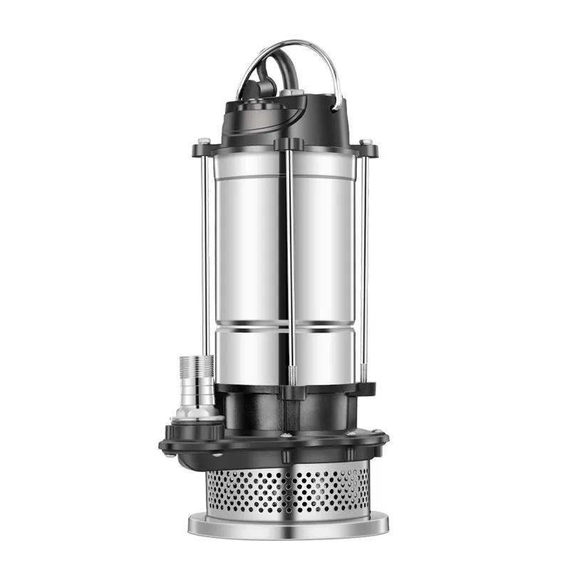 370W-1100W 1 Inch Submersible Pump 220V Household Small, Stainless Steel Pump, High Lift and Large Flow