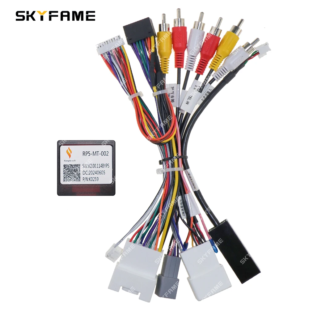 

SKYFAME автомобильный 16-контактный адаптер жгута проводов Canbus декодер коробки для Mitsubishi Outlander ASX Pajero RP5-MT-002/RP5-MT-102/MT-SS-03B