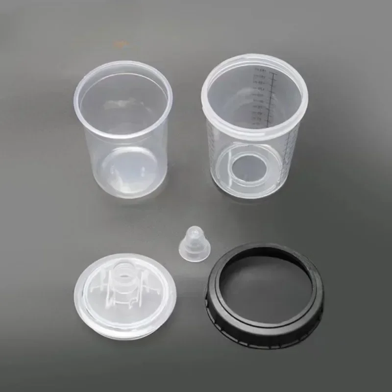 Imagem -05 - Tanque de Pintura Suntool Spray Gun Spray Gun Mixing Cup Copo de Medição Descartável tipo h o Quick Cup 165 ml 400 ml 600ml 10 Pcs 20 Pcs 50 Pcs