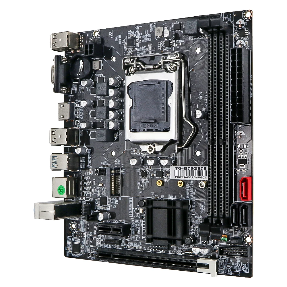 اللوحة الأم SOYO B75M M.2 NVME PCIEx16 DVI تدعم ثنائي القناة DDR3 RAM Intel Core 2/3 Gen CPU LGA1155 للكمبيوتر الألعاب