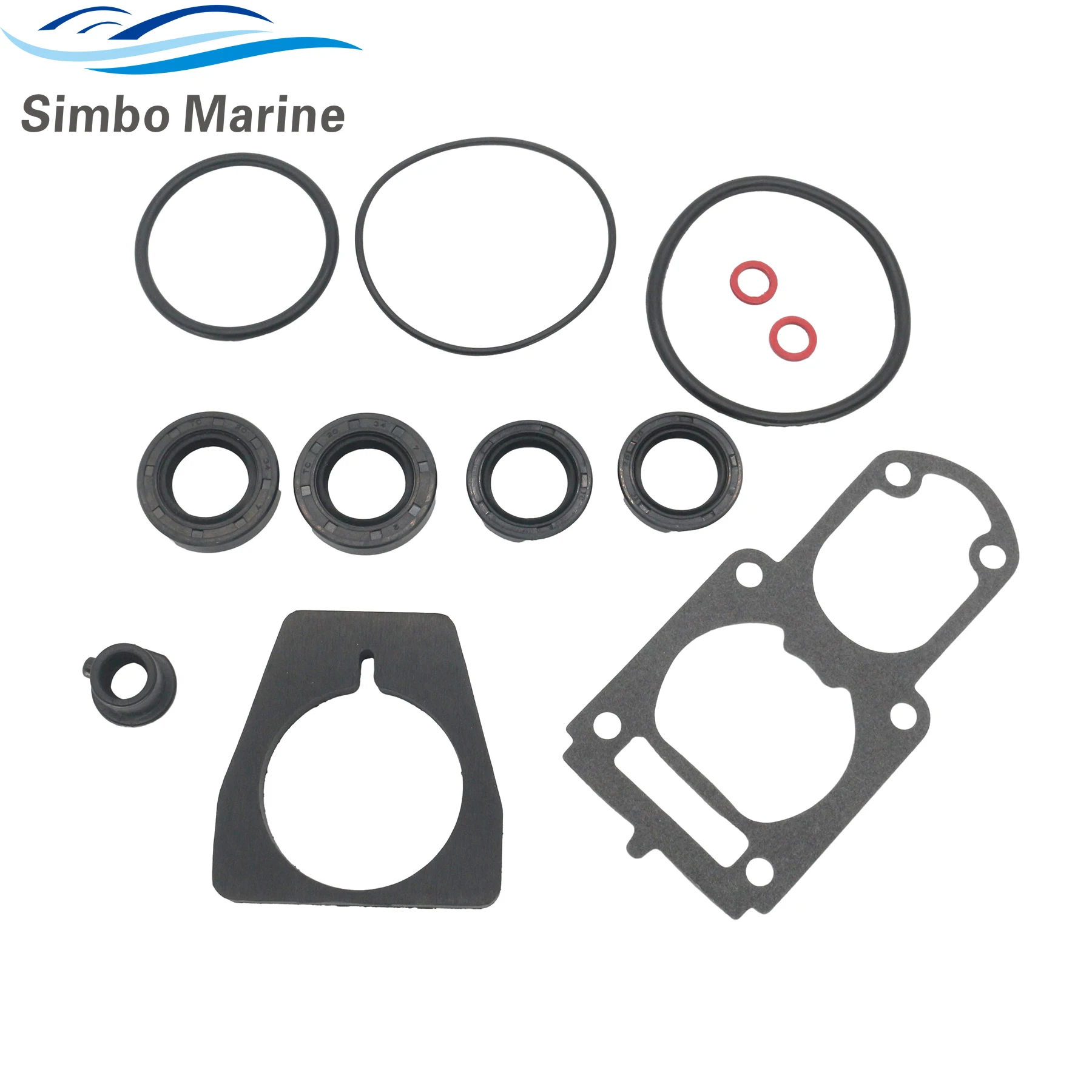 

6L2-W0001 Lower Unit Seal Kit for Yamaha 2 Cyl 20HP 25HP Outboard Engine Models 6L2-W0001-C3 6L2-W0001-20 Sierra 18-0030