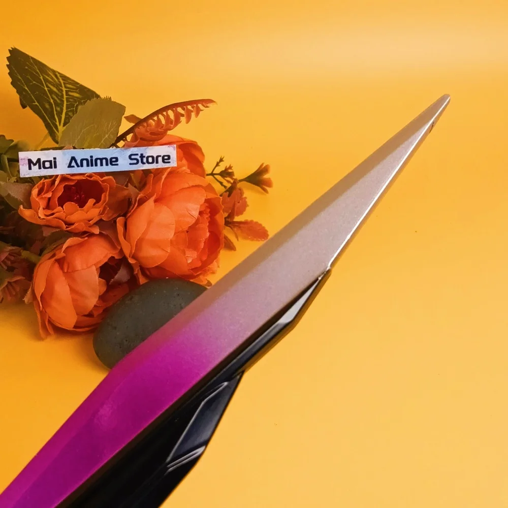11inch Game Valorant Katana Metal Sword Real Size Katana Samurai Sabre Steel Knife Blade Anime Cosplay Prop Unsharp Toy Gift