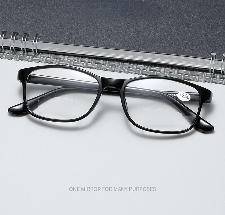 Bifokale Presbyopie-Brille, Hyperopie-Brille für Damen und Herren, Lesebrille für Damen, Anti-Ermüdungs-Lesebrille – Detail 1