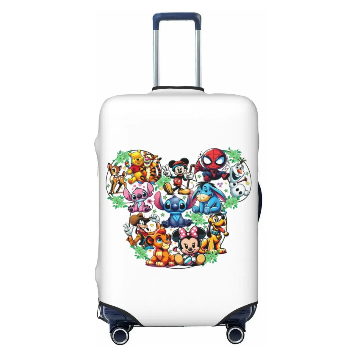 

Чехол для чемодана с изображением Микки Мауса в стиле аниме, моющийся, для чемоданов 18-32 дюймов