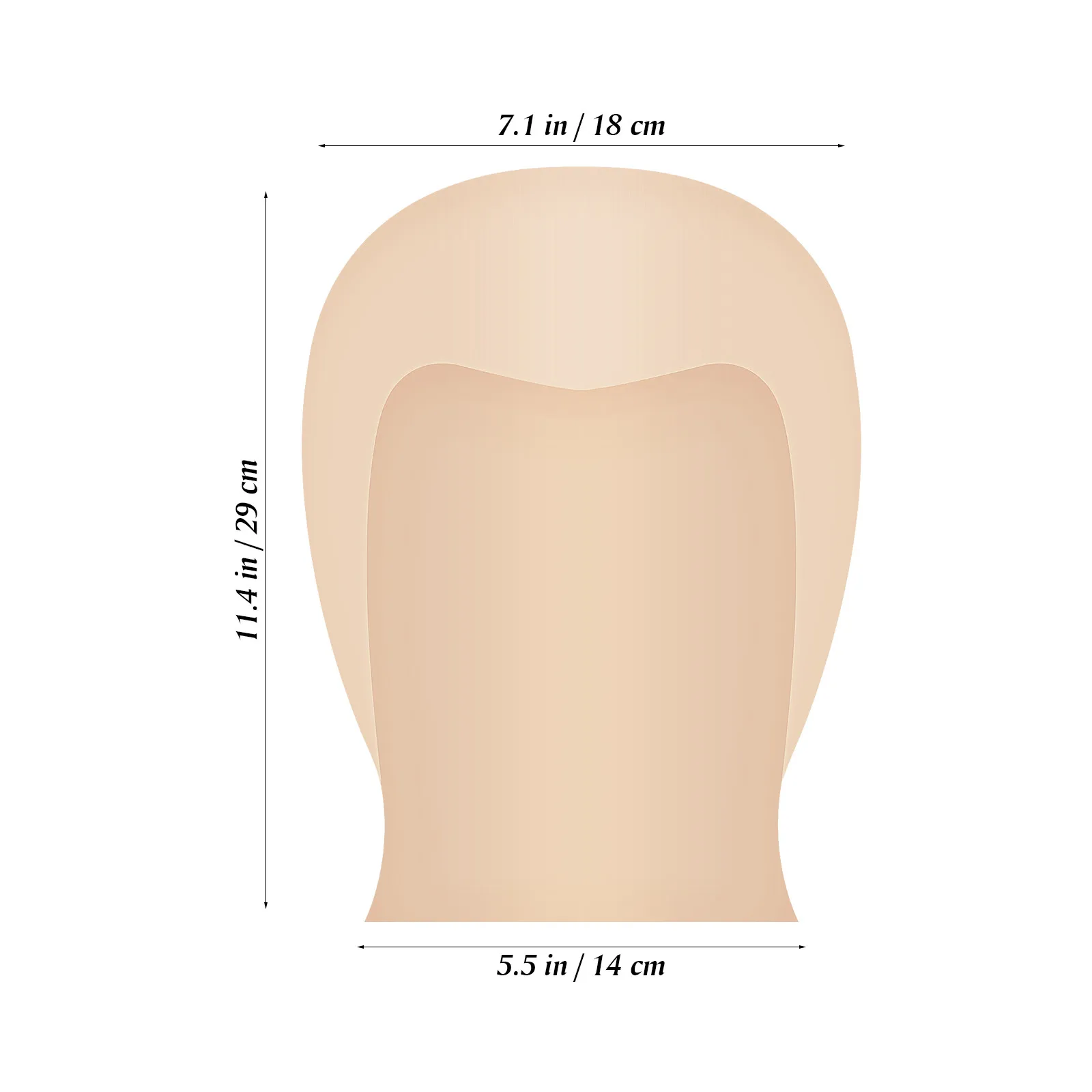 Realistic Latex Bald Cap Lifelike Bald Cap Suitable for Halloween Cosplay Performance Props Costume Accessory