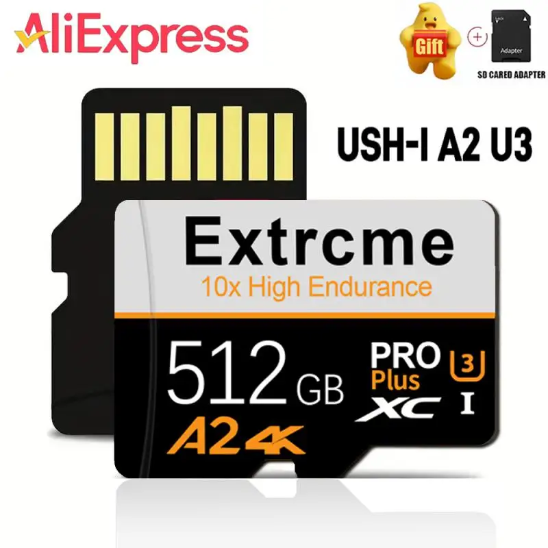 Memory Card 128GB A2 Class10 Mini SD Card 512GB 256GB TF Flash Card 64GB For Nintendo Switch Phone Car Device Monitor